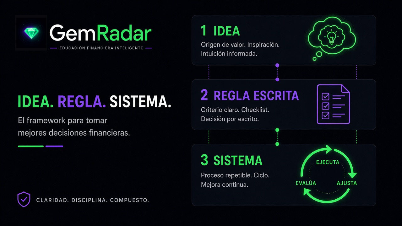 De la idea al sistema: tres capas